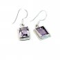 Riyo Amethyst Ethnic Silver Jewellery Gems Jewellery L 1.2in Seame-2036