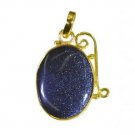 Riyogems Sunstone Plated Gold Jewelry Ariel Pendants L 1.5in Gppsun-78006