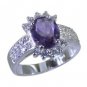 Riyo Purple 925 sterling silver Amethyst Ring lovesome largest online jewelry st