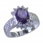 Riyo Purple 925 sterling silver Amethyst Ring lovesome largest online jewelry st