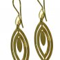 Riyo Plain Gold Plated plain Earring well-favored cheap jewelry online store GPE
