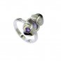 Riyo Amethyst Silver Jewelry Sets Mori Ring Sz 6.5 Srame6.5-2156