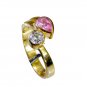 Riyo Cz 18k Gold Plated Bridal Rings Sz 8.5 Gprmucz8.5-116038