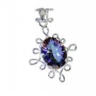Riyo Mystic Quartz Silver Jewelry Store Handmade Silver Pendant L 2.5in Spmqu-54