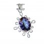 Riyo Mystic Quartz Silver Jewelry Store Handmade Silver Pendant L 2.5in Spmqu-54