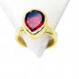 Riyo Ruby Cz Jewelry Gold Plated Friendship Ring Sz 6 Gprrucz6-104006