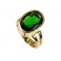 Riyo Emerald Cz Gold Plate Bridal Rings Sz 6 Gpremcz5.5-96061