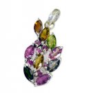 Riyo Tourmaline Silver Direct Jewellery Leaf And Tree Pendant L 1in Sptou-84002