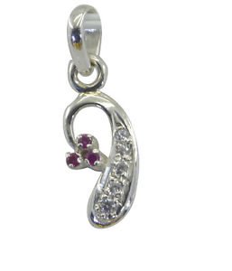 Riyo 925 Solid Sterling Silver Supportive Pendant L 0.7in Spmucz-116007