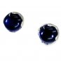 Riyo A Black Onyx 925 Solid Sterling Silver Hassle Free Earring L 0.5in Sebon-60