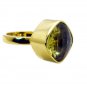 Riyo Lemon Quartz Gold Plated Sets Gimmal Ring Sz 8 Gprlqu8-46014
