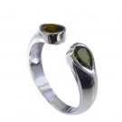 Riyo Tourmaline Exotic Silver Jewelry Antique Silver Ring Sz 7.5 Srtou7.5-84130