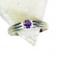 Riyo Amethyst Bargain Silver Jewellery Guard Ring Jewellery Sz 8 Srame8-2127