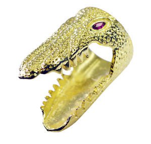 Garnet 18 Kt Gold Plated Beautiful Ring