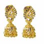 Riyo Plain Gold Plated Plain Earring lovely handmade jewelry trends GPEJHU-12002
