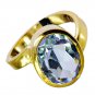 Alexandrite Cz Gold Plated Jewelry Engagement Ring