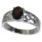Riyo Red 925 sterling silver Garnet Ring inviting cute handmade jewelry SRGAR90-