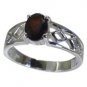 Riyo Red 925 sterling silver Garnet Ring inviting cute handmade jewelry SRGAR90-