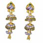 Riyo Plain Gold Plated Plain Earring well-favored handmade jewelry sites GPEJHU-