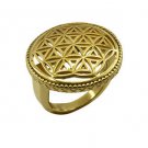 Riyo A Plain  18kt Gold Plated Fashionable Ring Gprpla80-120002
