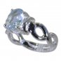 Riyo Blue 925 sterling silver Blue Topaz Ring charming cheap handmade jeweller