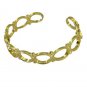 Riyo A Plain  18kt Gold Plated Set Bangle W 0.5in Gppban-120005