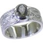 Riyo Green 925 sterling silver Green Amethyst Ring radiant discount jewelry stor