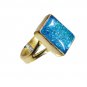 Sunstone 18k Gold Plated Eternity Ring