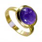 Amethyst Gold Plate Manufacturer Wedding Ring Jewelry