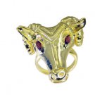 Riyo Garnet Gold Plated Jewelry Cameo Ring Sz 8 Gprgar8-26056