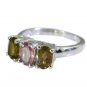 Riyo Tourmaline Custom Silver Jewellery Regards Ring Jewelry Sz 7 Srtou7-84109