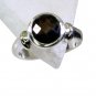 Riyo Smoky Quartz Silver Wedding Jewelry Buy Silver Ring Sz 8 Srsqu8-76017