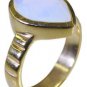 Riyo Purple Gold Plated Fire Opal CZ Ring prettyish handmade designer jewellery