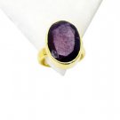 Riyo Indi Ruby Buy Gold Plated Jewelry Friendship Ring Sz 6 Gpriru6-34016