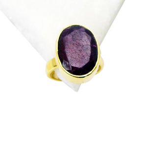 Riyo Indi Ruby Buy Gold Plated Jewelry Friendship Ring Sz 6 Gpriru6-34016