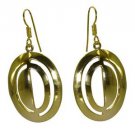 Riyo Plain Gold Plated plain Earring resplendent cheap jewelry store GPEPLA-1200
