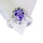 Riyo Amethyst Sterling Silver Regards Ring Jewelry Sz 7 Srame7-2103