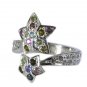 Riyo Tourmaline Essential Silver Jewellery Cocktail Ring Sz 7.5 Srtou7.5-84124