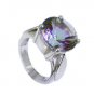 Riyo Mystic Quartz Silver Forest Jewelry Wholesale Chunky Silver Ring Sz 6.5 Srm