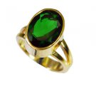 Riyo Emerald Cz Wholesale Gold Plate Claddagh Ring Sz 6 Gpremcz6-96069