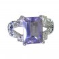 Riyo Purple Amethyst 925 Solid Sterling Silver Exquisite Ring Srame75-2182