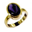 Riyo Amethyst Cz 18kt Y Gold Fashion Ring Sz 8.5 Gpramcz8.5-88016