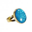 Sunstone 18kt Gold Platings Birthstones Ring