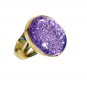 Sunstone 18kt Gold Plated Guard Ring