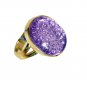 Sunstone 18kt Gold Plated Guard Ring