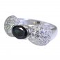 Riyo Tourmaline Affordable Silver Jewelry Claddagh Ring Sz 6.5 Srtou6.5-84055