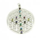 Riyo   Gemstone 925 Solid Sterling Silver Whimsical Pendant L 2.5in Spmul-52077
