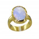 Riyo Purple Gold Plated Fire Opal CZ Ring beauteous handmade jewelry boutique GP
