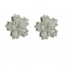 Riyo CZ925 Solid Sterling Silver Hand Finished Earring L 0.7in Sewhcz-110002