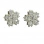 Riyo CZ925 Solid Sterling Silver Hand Finished Earring L 0.7in Sewhcz-110002